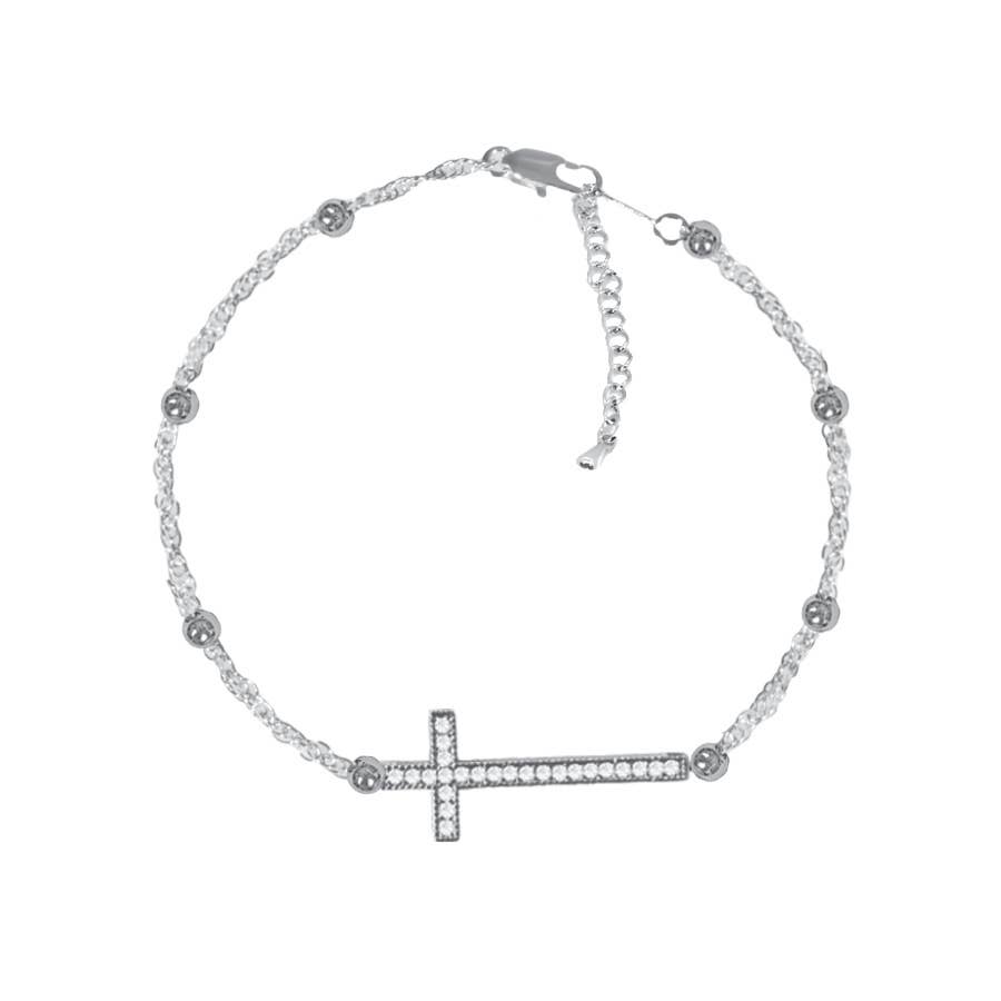 Maya J - Ankle Bracelets - 14K Gold-Plated - Full Display