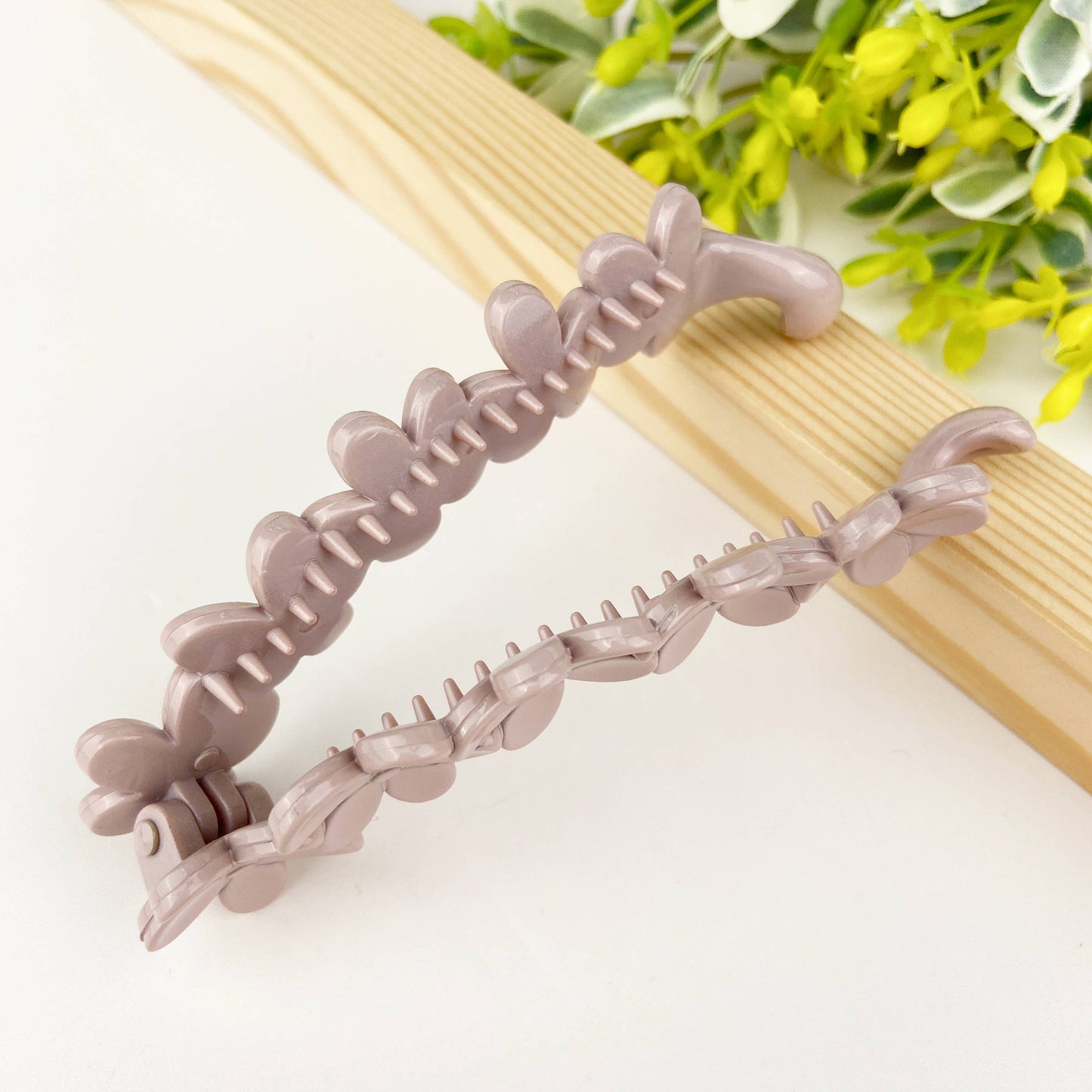 SoapElenGlen - Vertical flower hair clip
