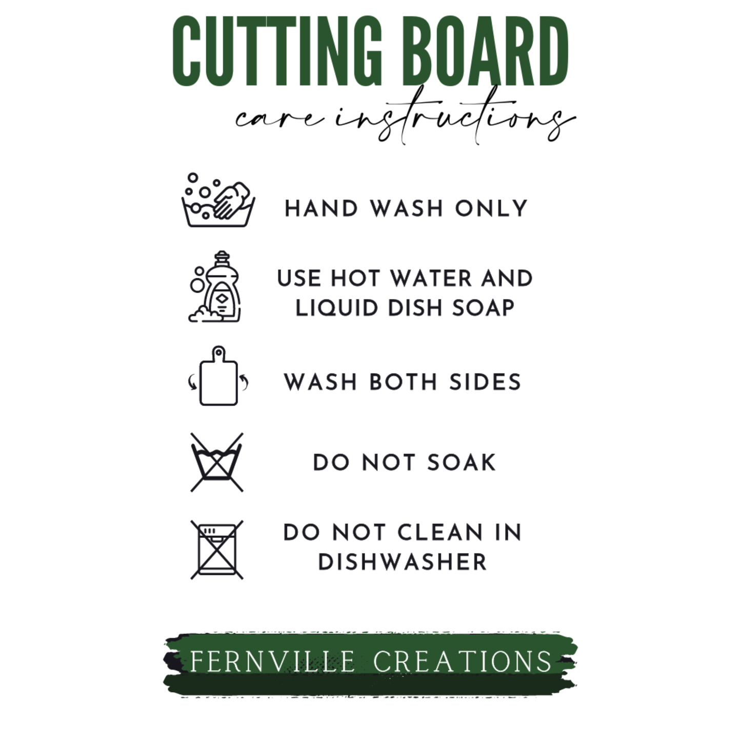 Fernville Creations - Tempered Glass Cutting Board: Poppy Charcuterie Tray (1)