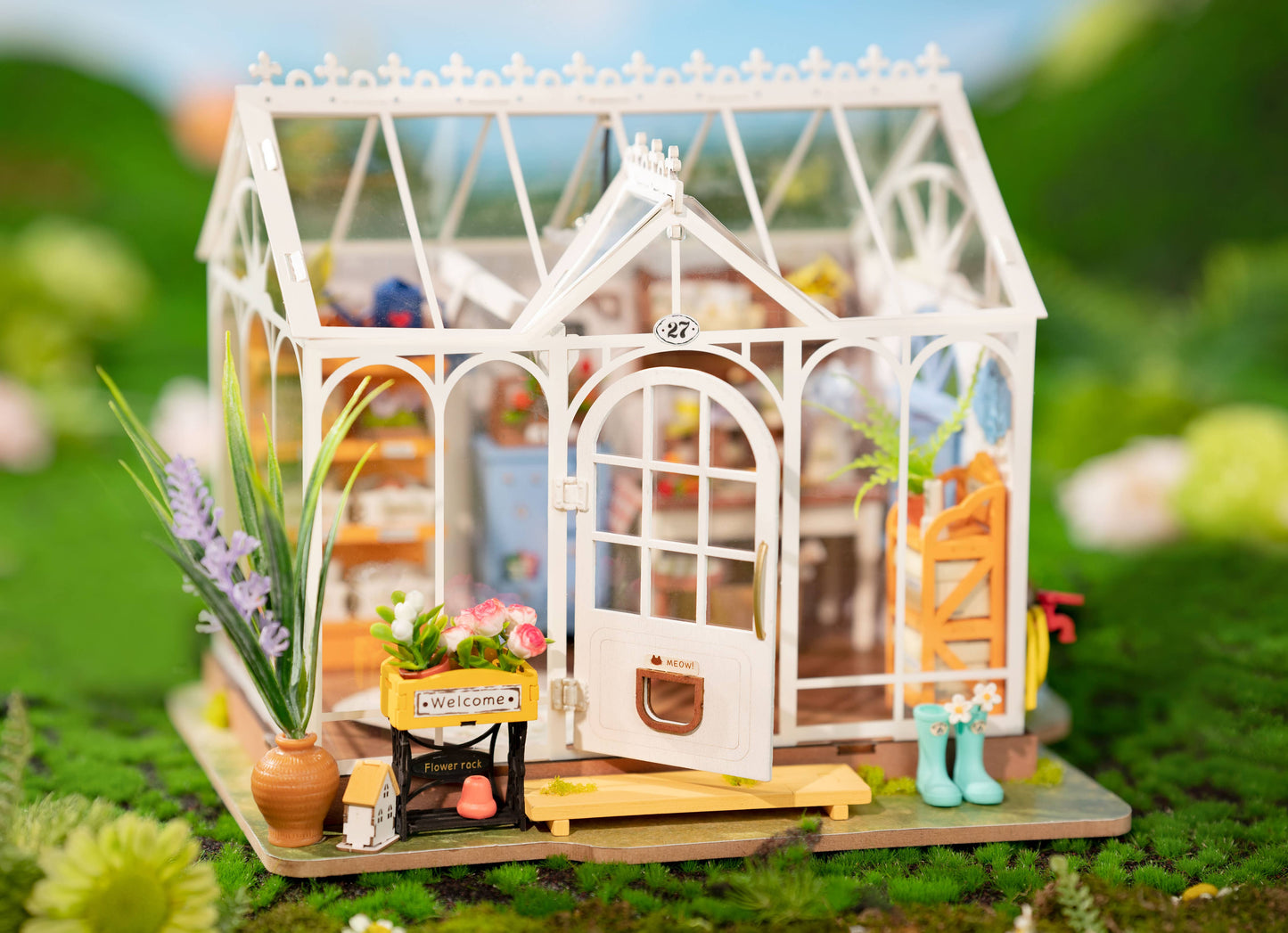 Hands Craft - DIY Miniature House Kit: Dreamy Garden House