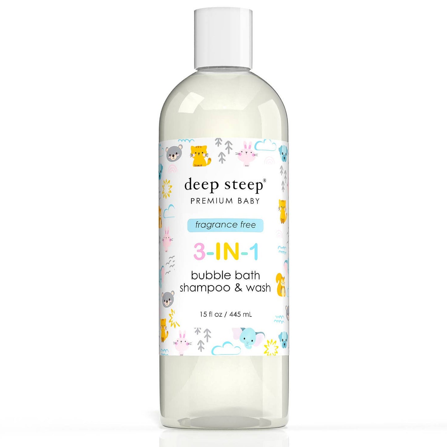 Deep Steep Clean Beauty - Baby Collection  3-in-1 Bubble Bath, Shampoo and Wash