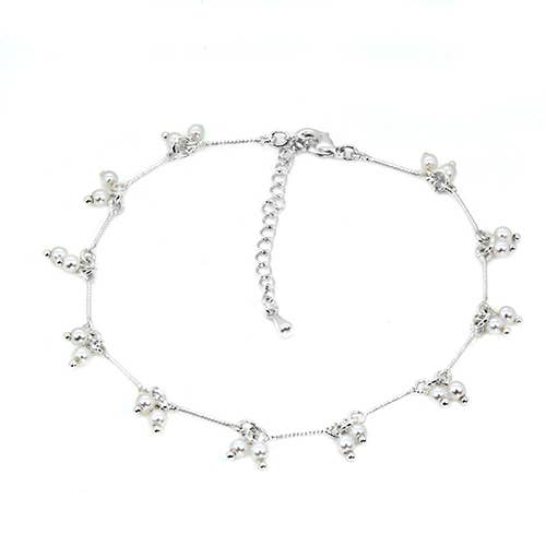 Maya J - Ankle Bracelets - 14K Gold-Plated - Full Display