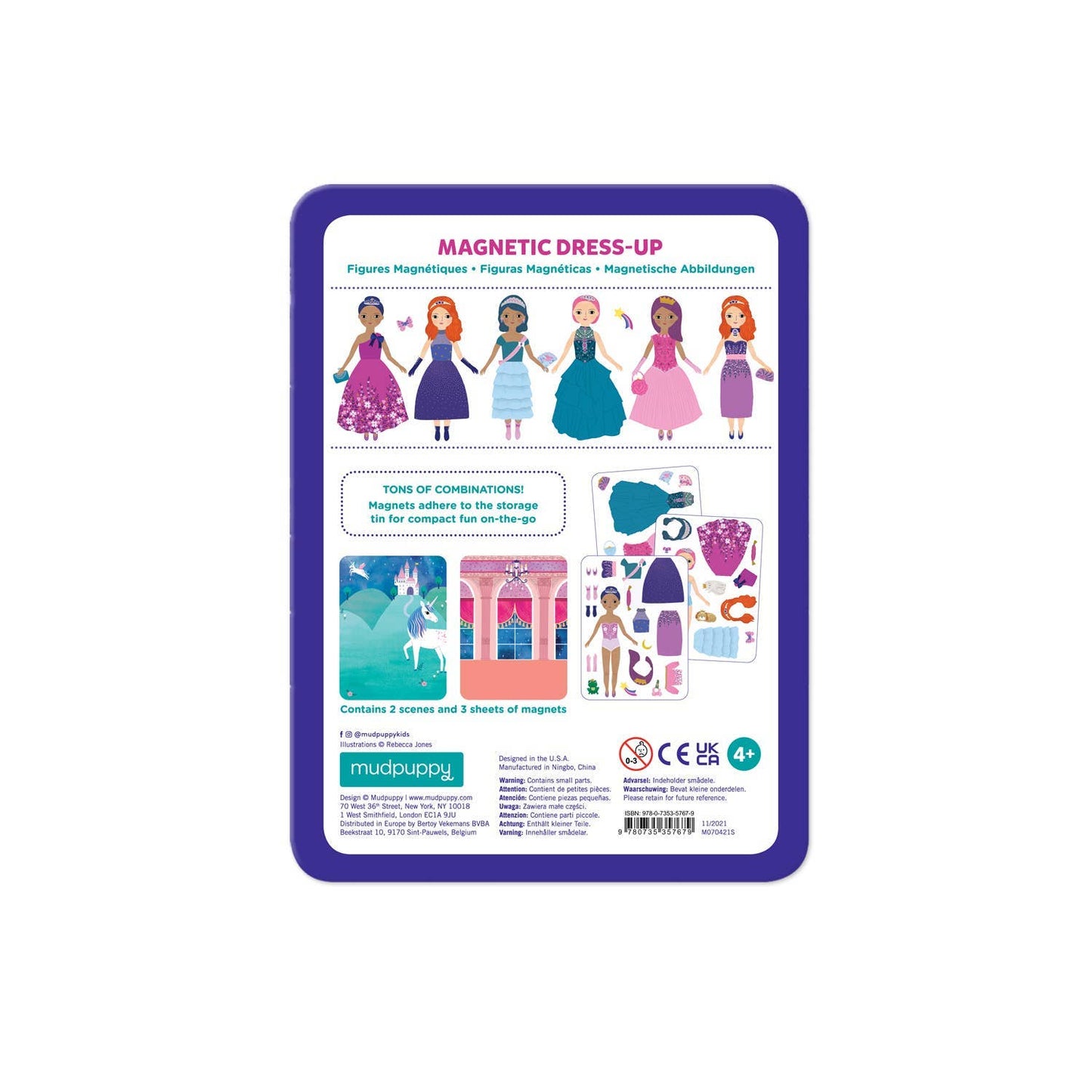 Chronicle Books - Princess Magic Magnetic Dress-up