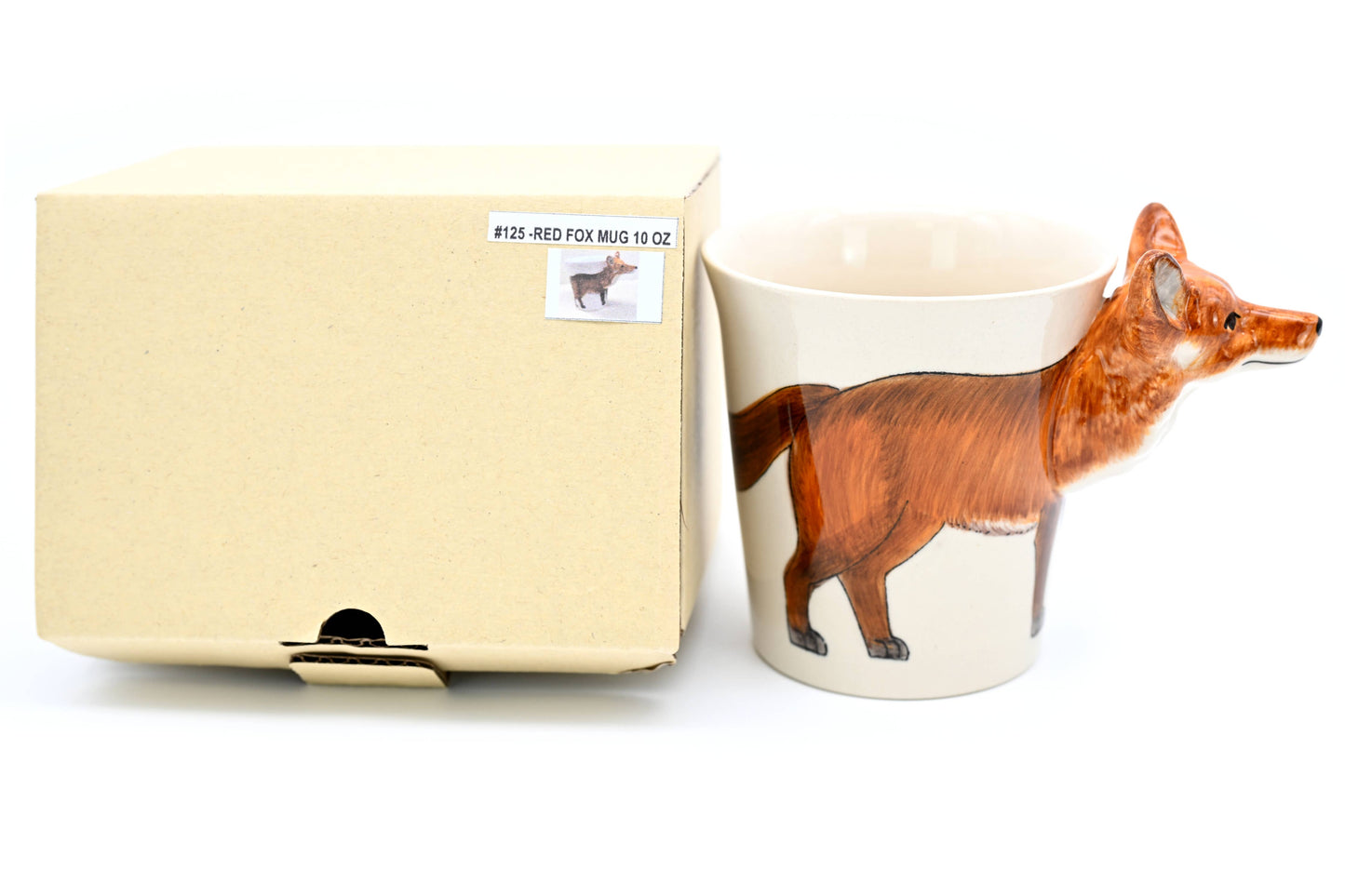 Art Floral Trading LLC - MUG125 Red Fox mug 10 oz