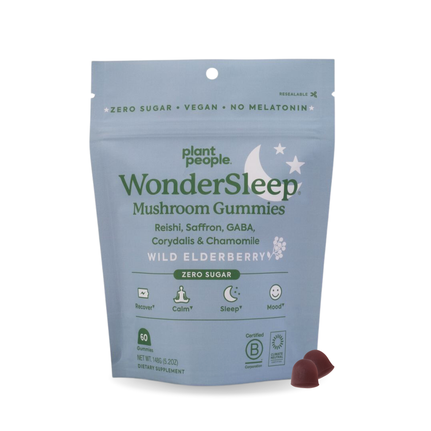 Plant People - WonderSleep - Super Mushroom Gummies