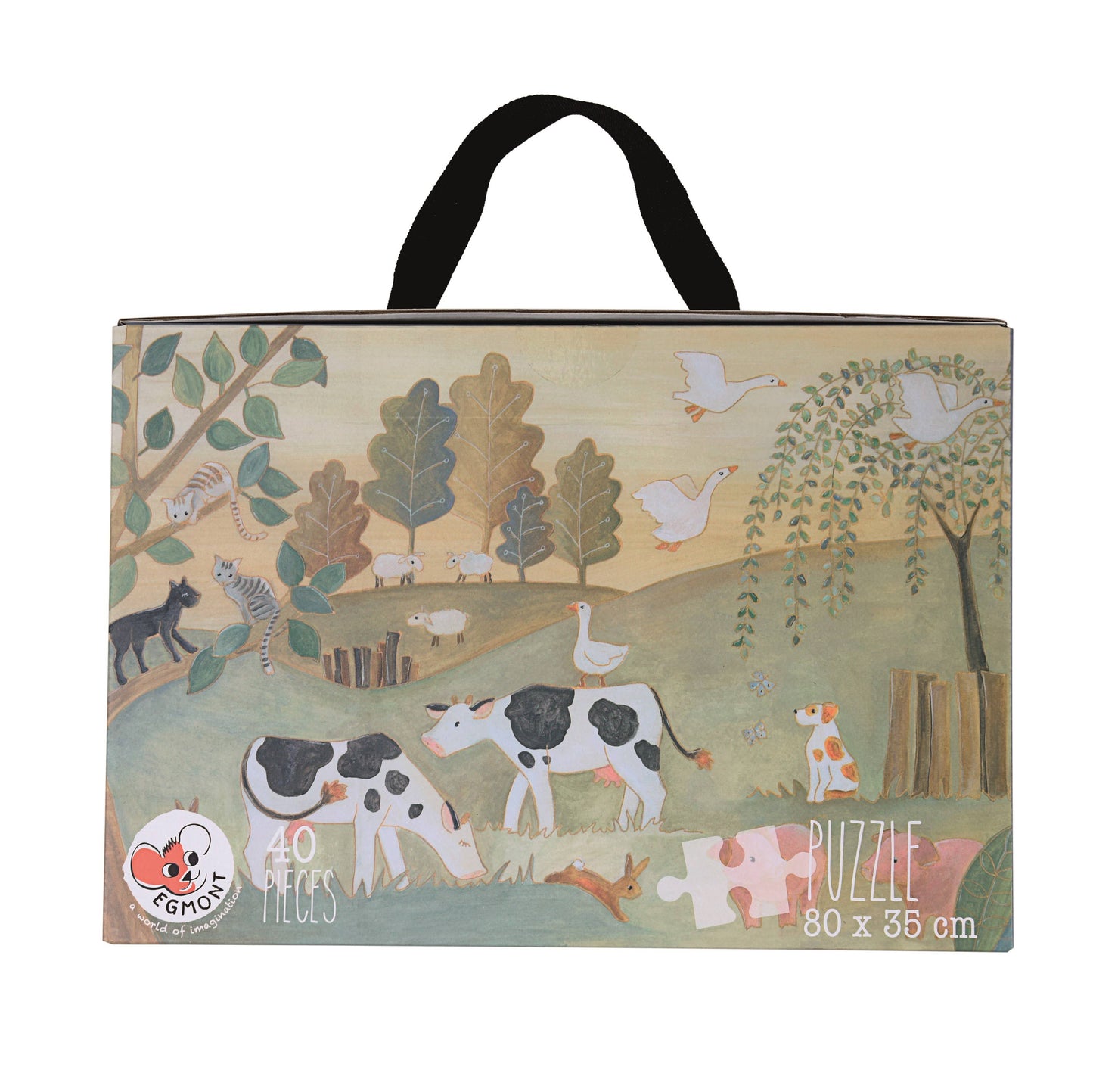 Egmont - 40-piece Floor Puzzle: Countryside