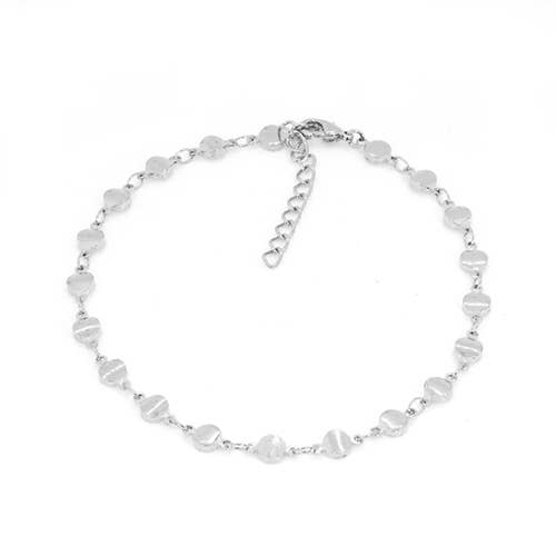 Maya J - Ankle Bracelets - 14K Gold-Plated - Full Display