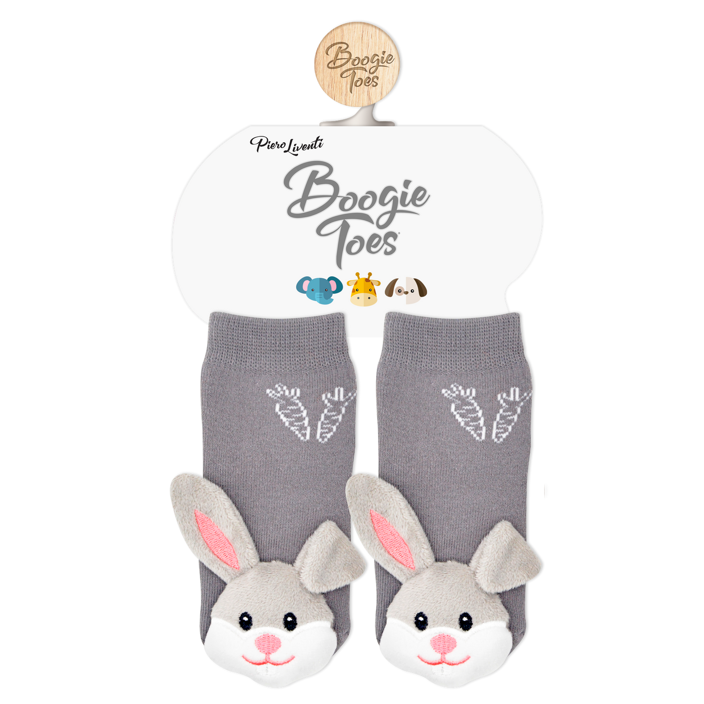 Boogie Toes - Bunny Boogie Toes Rattle Socks