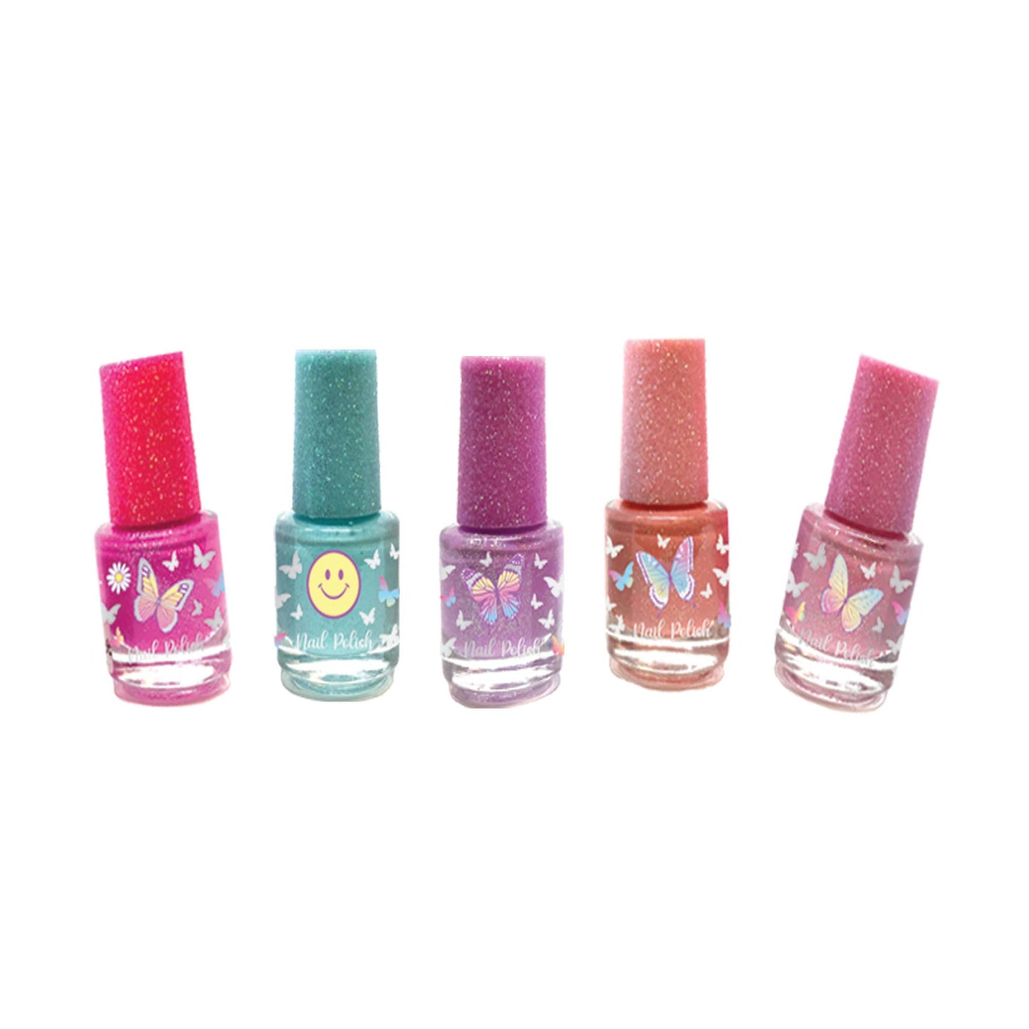 Hot Focus, Inc. - 5 Day Nail Polish, Tie Dye Butterfly