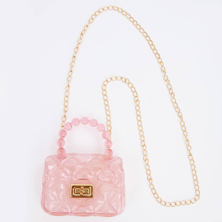Sparkle Sisters by Couture Clips - Clear Jelly Purse