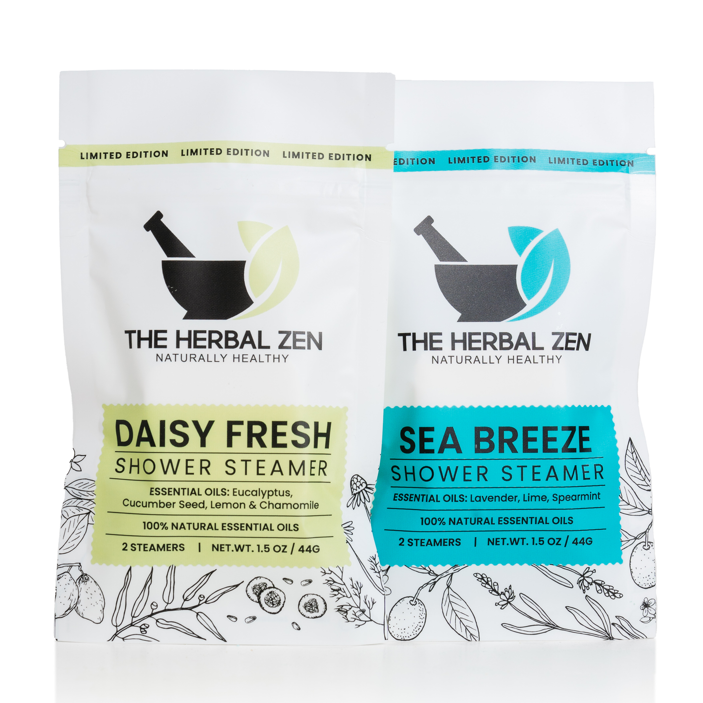 The Herbal Zen - Seasonal Shower Steamer Favors | Handmade in the USA