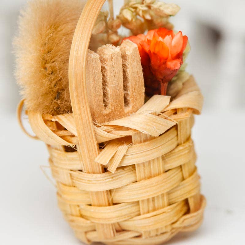 Factory Direct Craft - 1" Miniature Gardening Basket