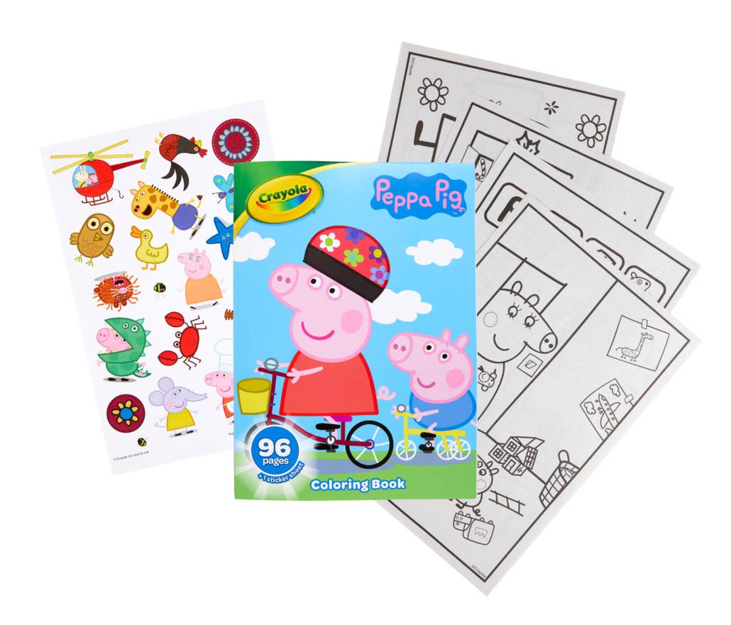 Really Big Coloring Books | ColoringBook.com - Peppa Pig 96-Page Coloring Book