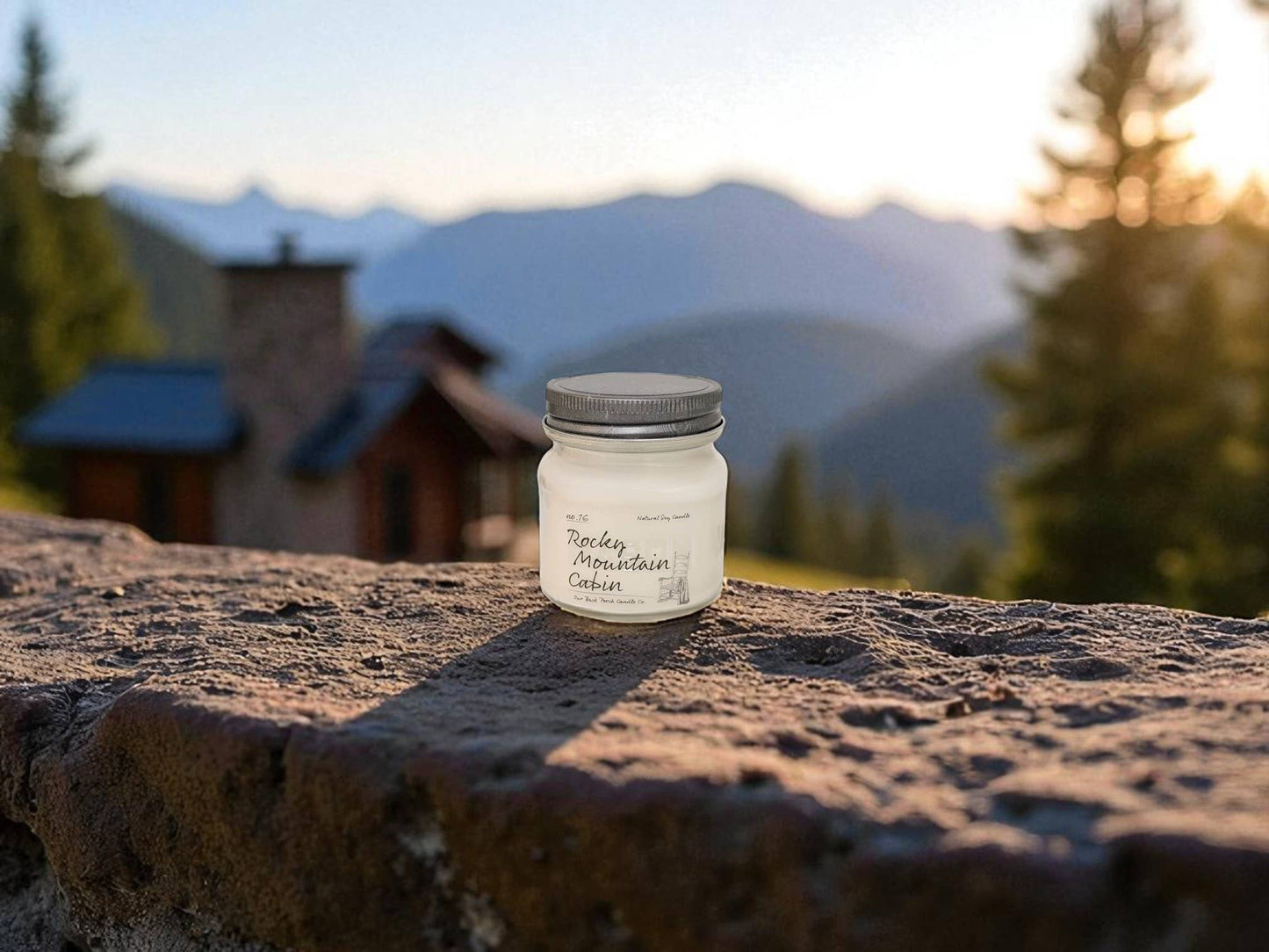 Back Porch Candle Co - Rocky Mountain Cabin | Soy Candle | Colorado Made
