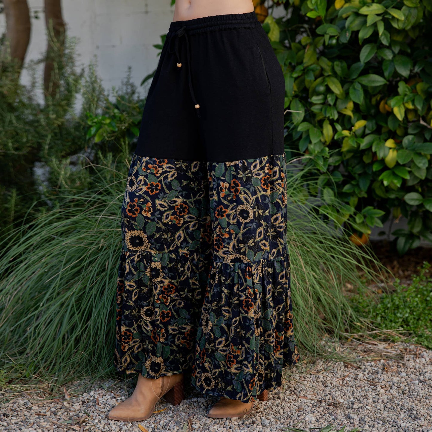 Young Threads - Runway-Ready Knit & Woven Pants with Prints & Relaxed Drape