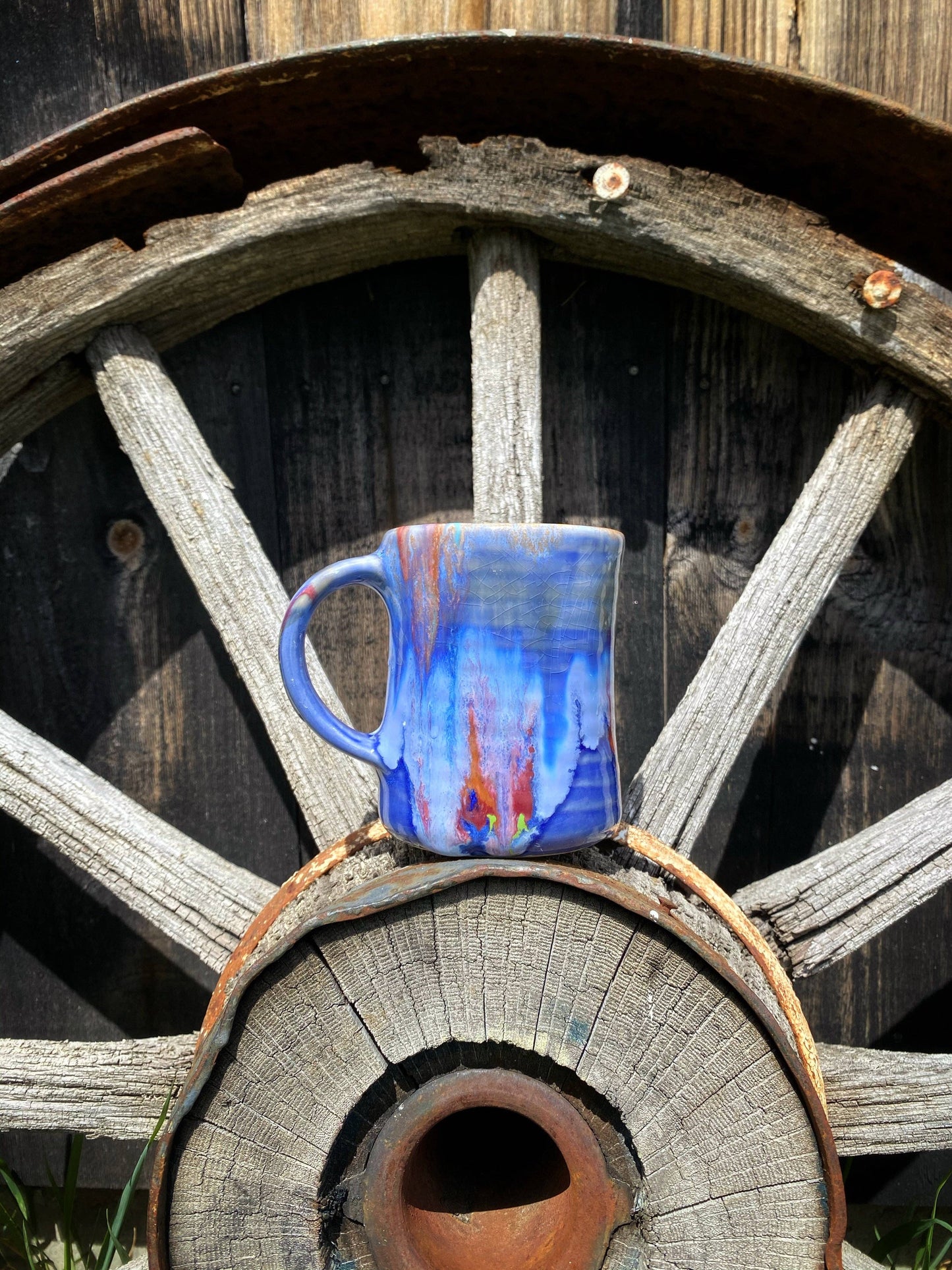 Lasser Ceramics - Blue Moon Mug