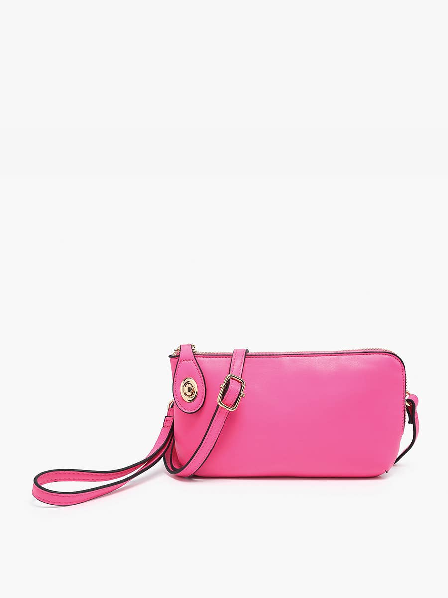 Jen & Co. - M1818 Kendall Crossbody/Wristlet w/ Twist Lock Closure