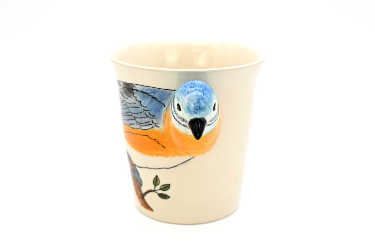 Art Floral Trading LLC - MUG186 Blue bird mug 10 oz