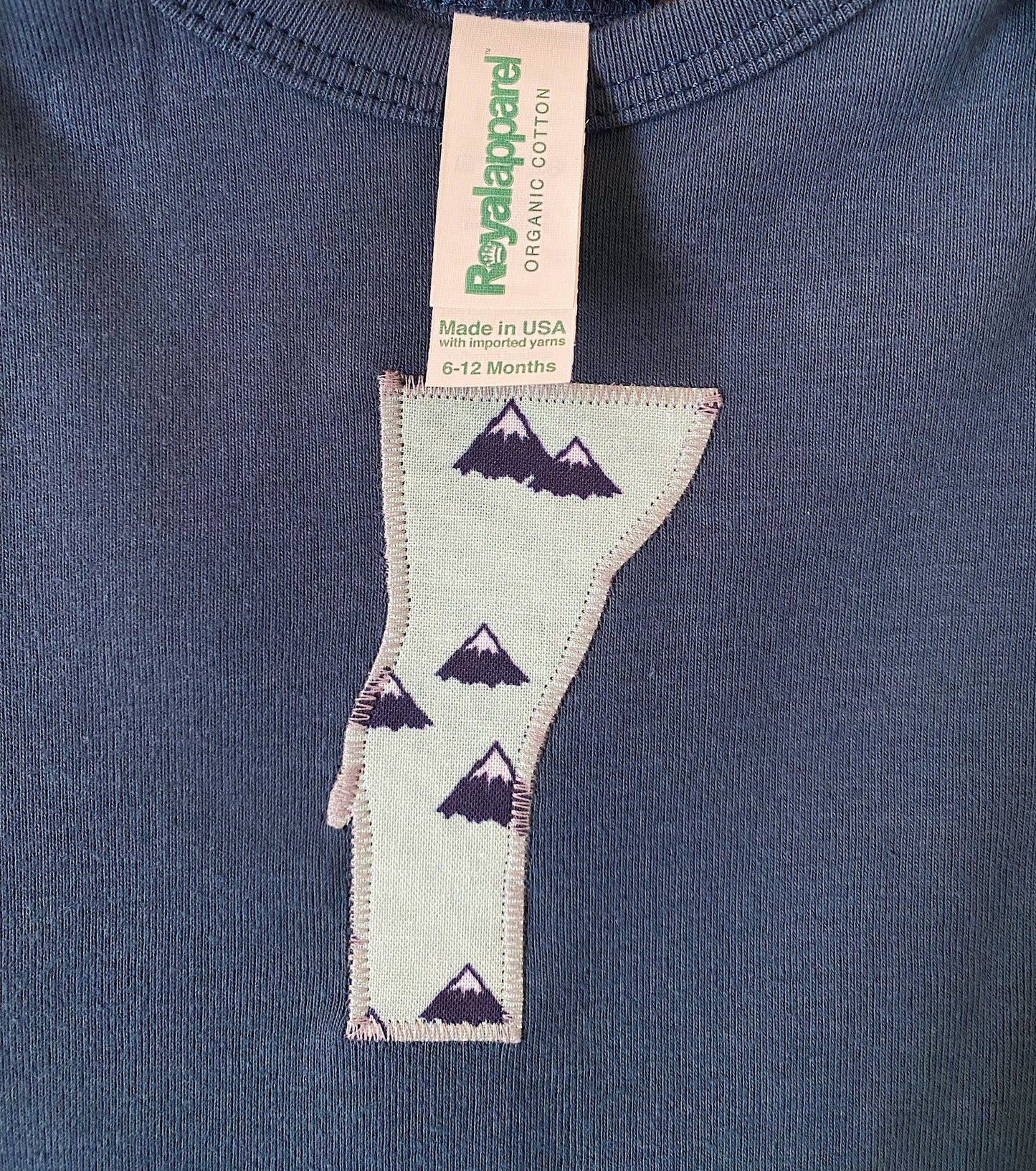 Vermont Tribe - Vermont Baby Bodysuit - Organic Mountains
