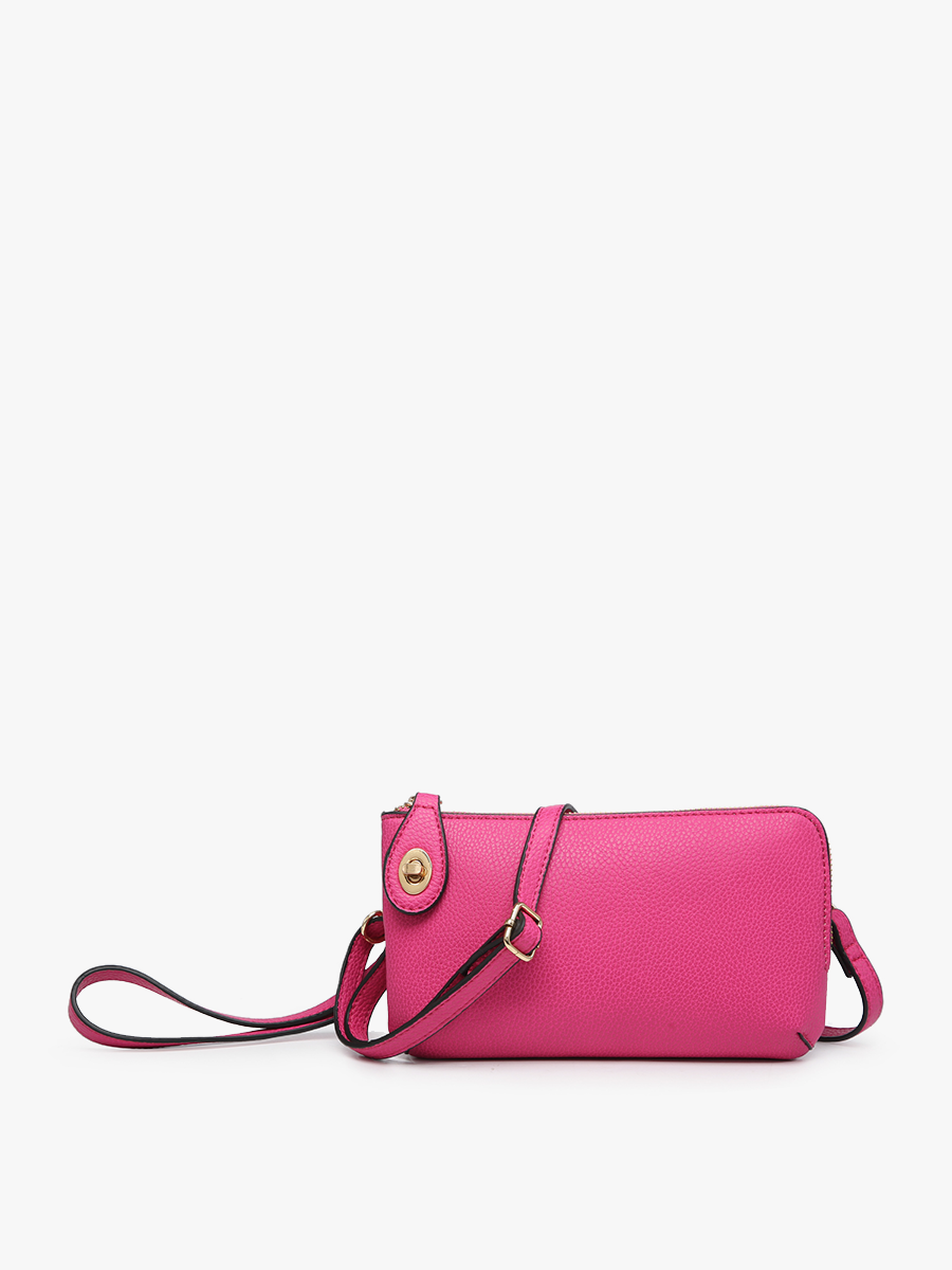 Jen & Co. - M1818 Kendall Crossbody/Wristlet w/ Twist Lock Closure