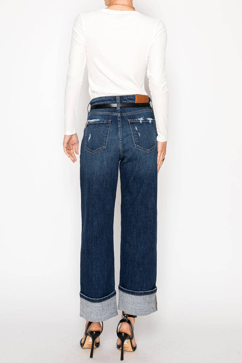 ARTEMIS VINTAGE - INSEAM TRANSFORM HIGH RISE RELAXED STRAIGHT LEG JEANS