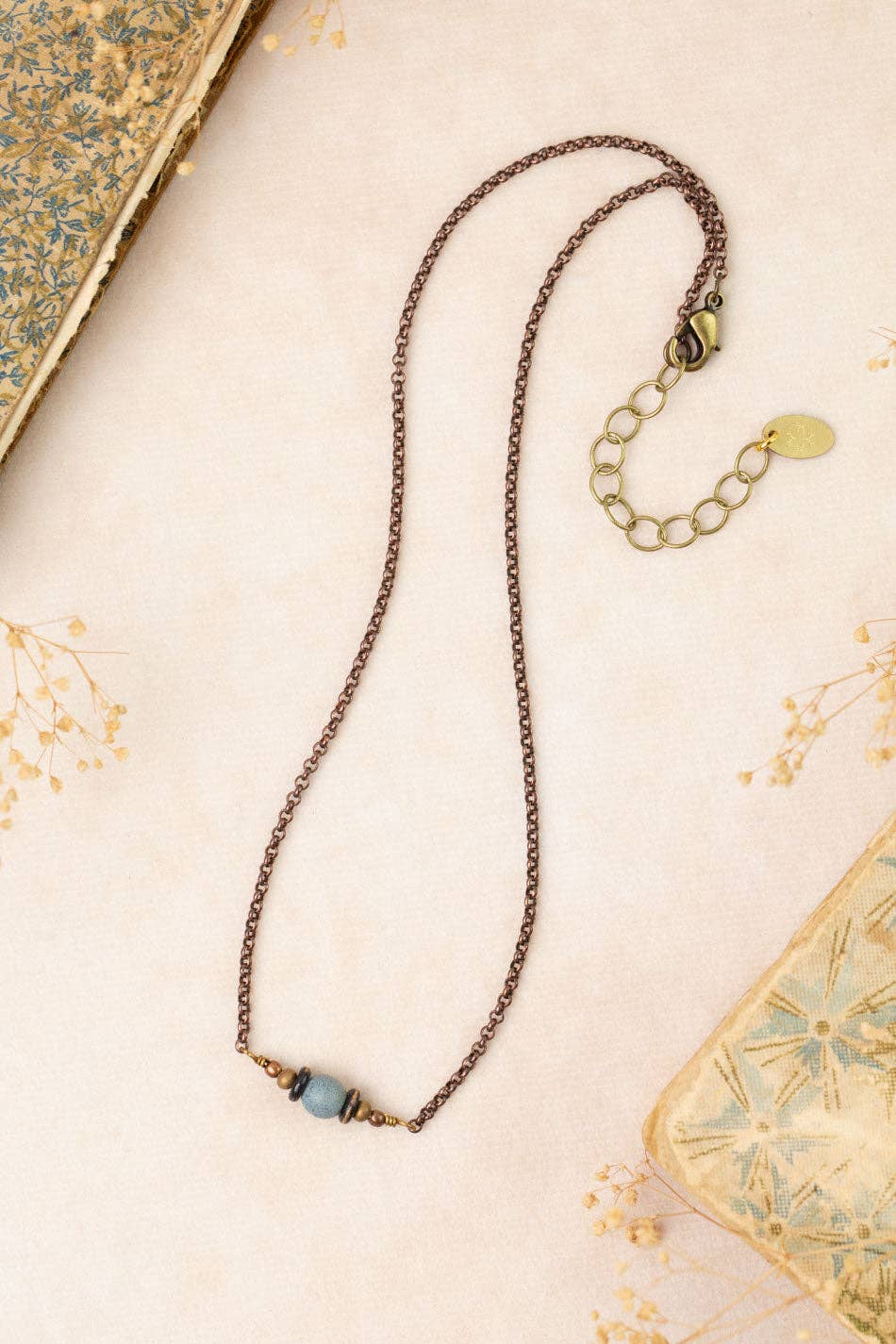 Anne Vaughan Designs Jewelry - Storyteller 15.5-17.5" Czech Glass Simple Necklace