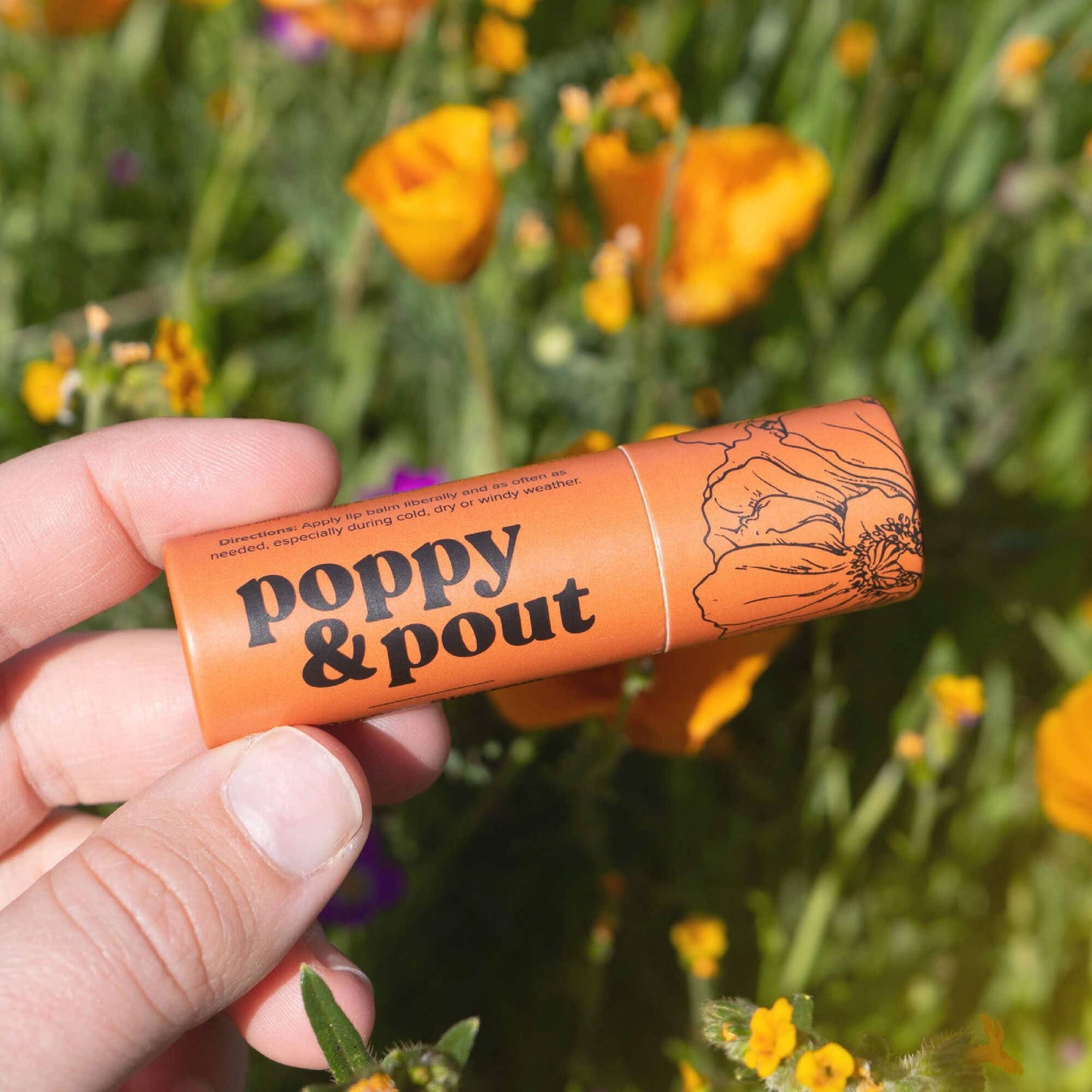 Poppy & Pout - Lip Balm, Orange Blossom