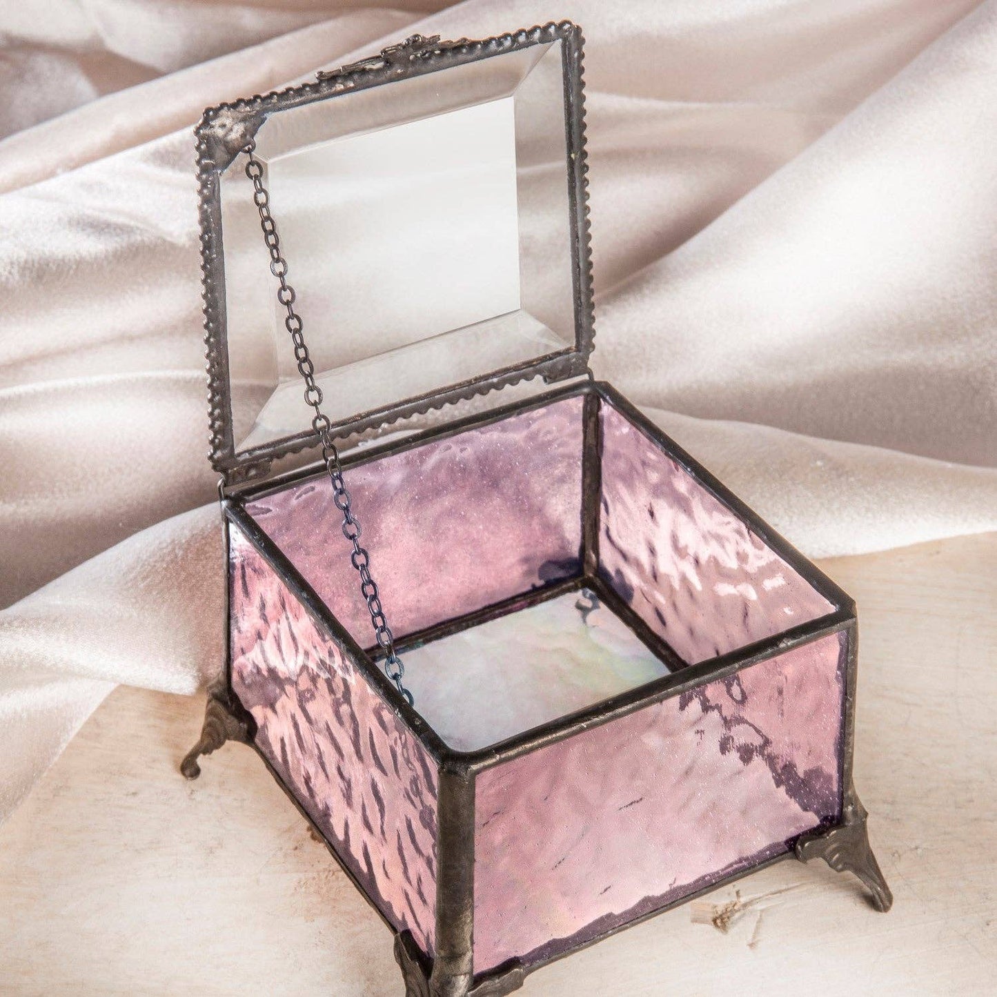 J Devlin Glass Art & Bert Anderson Collection - EB803 Quinceanera Engraved Glass Box