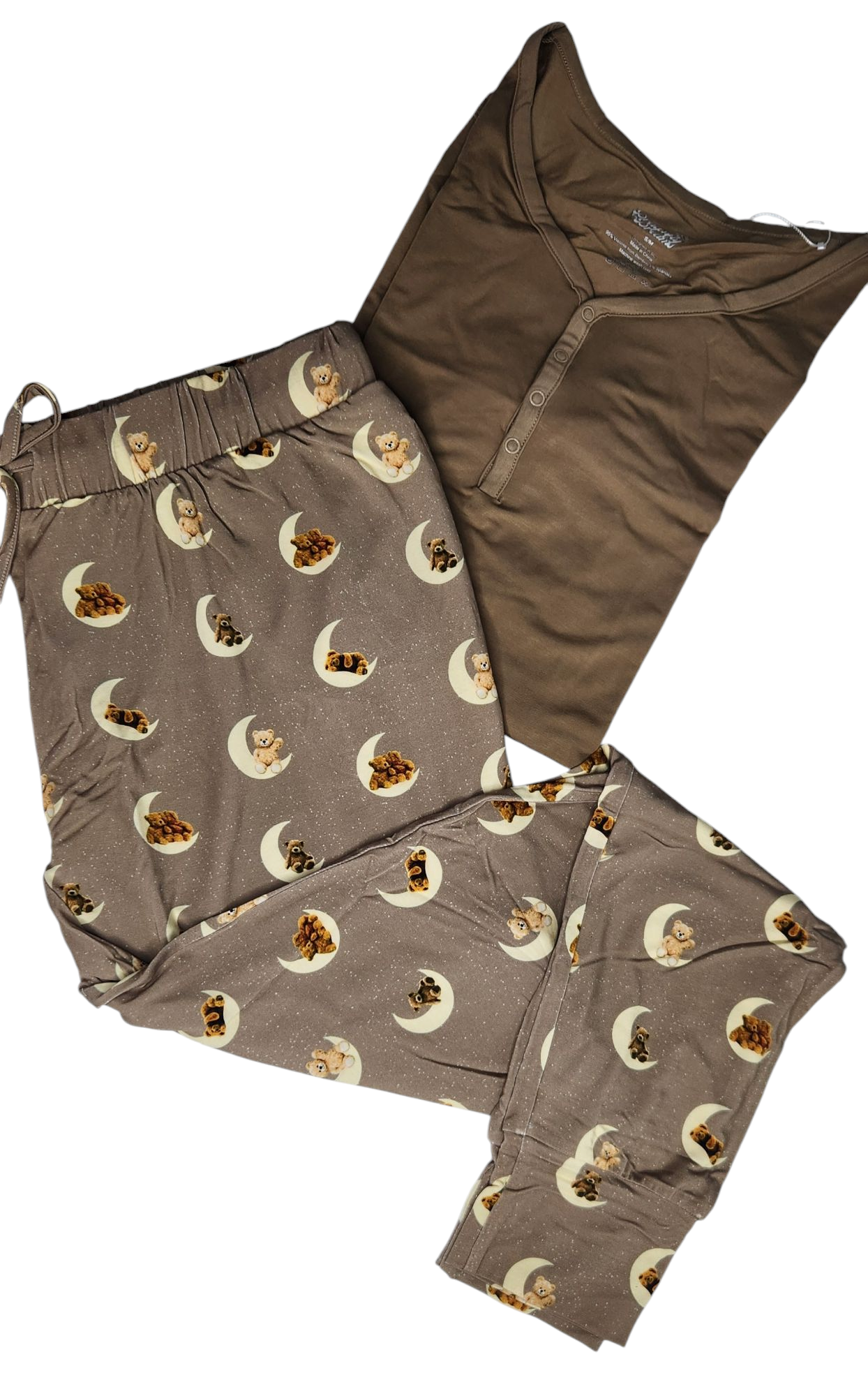 Dragonfly Dreams Bamboo - Goodnight Bear Women's Pajamas