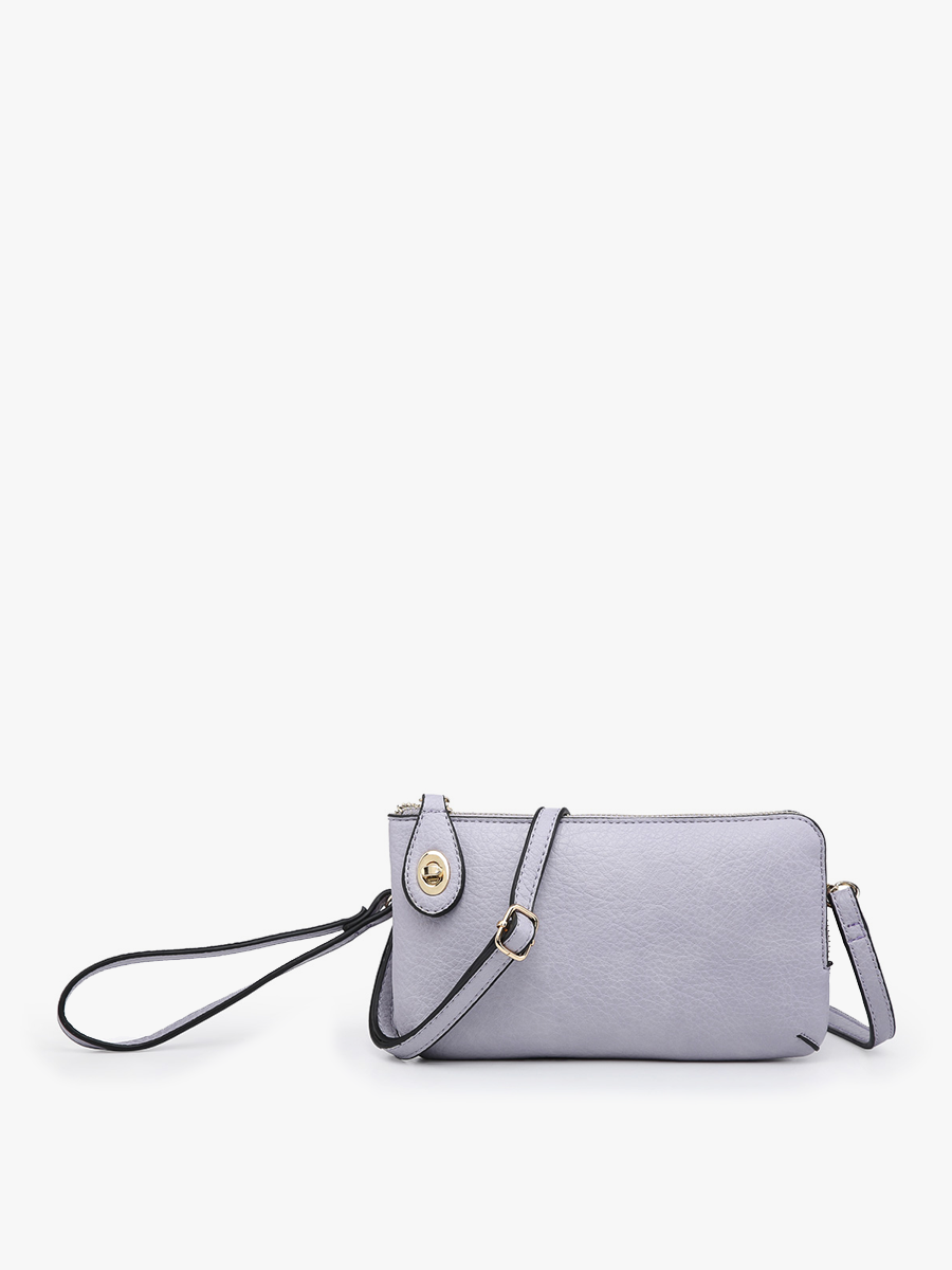 Jen & Co. - M1818 Kendall Crossbody/Wristlet w/ Twist Lock Closure