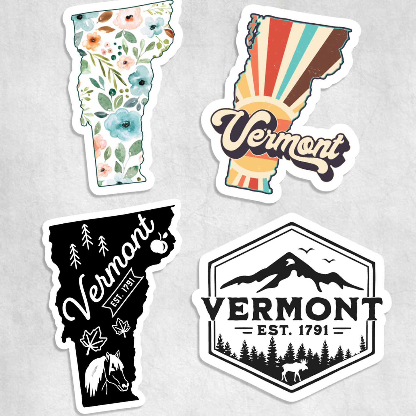 Expression Design Co - Vermont Stickers