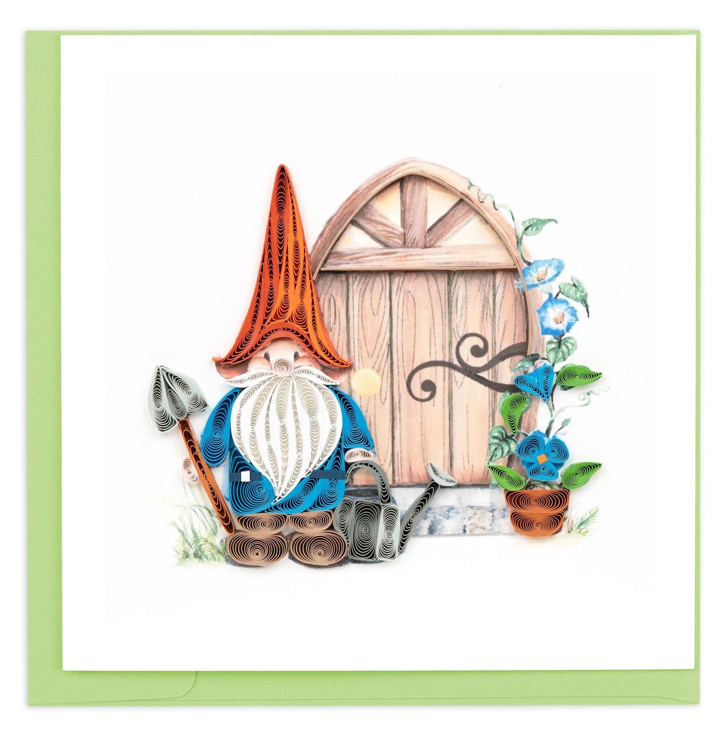 Quilling Card - Garden Gnome