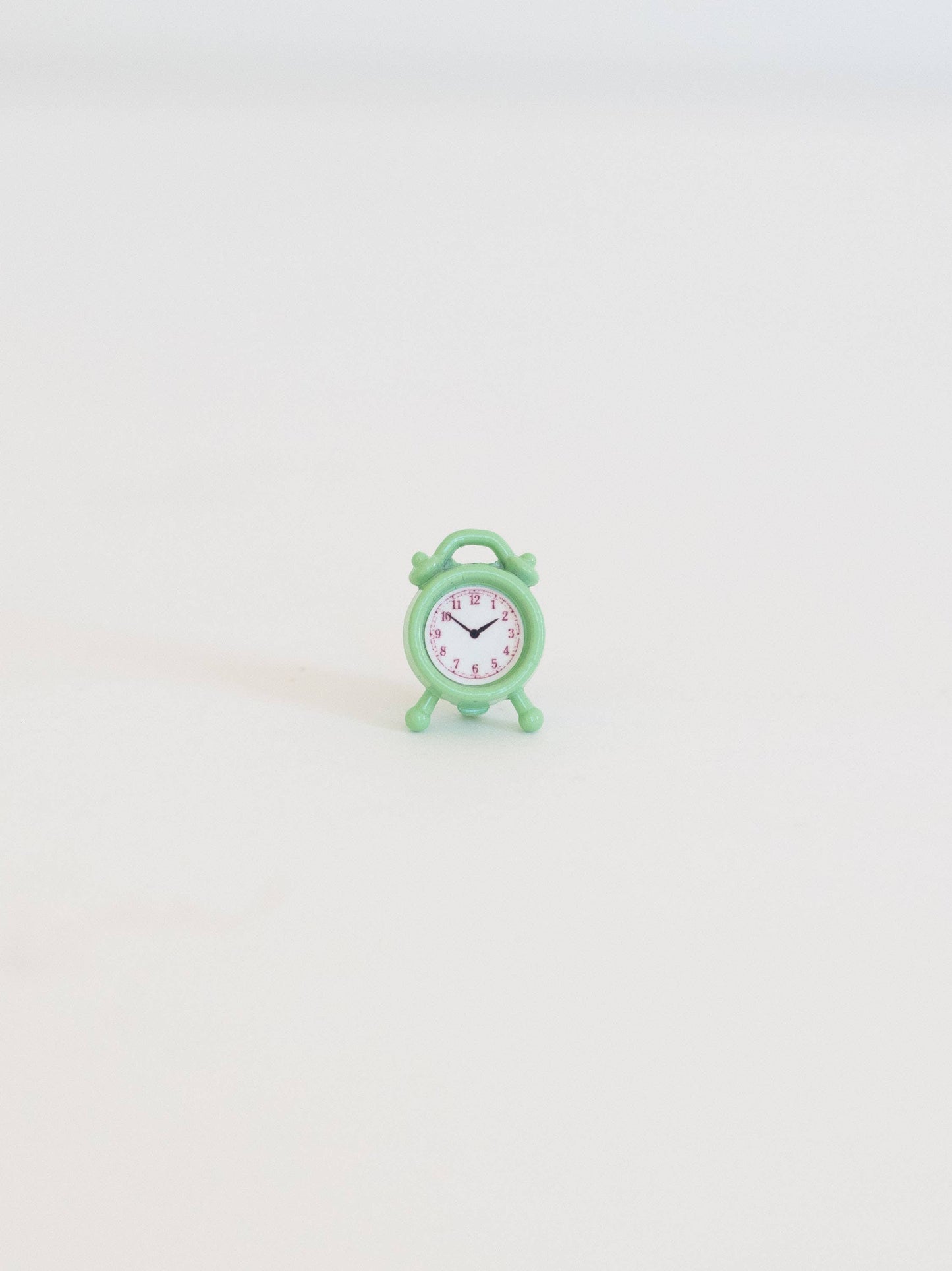 Macy Mae Dollhouse Designs - Dollhouse Tabletop Alarm Clock | Pink Purple White Green