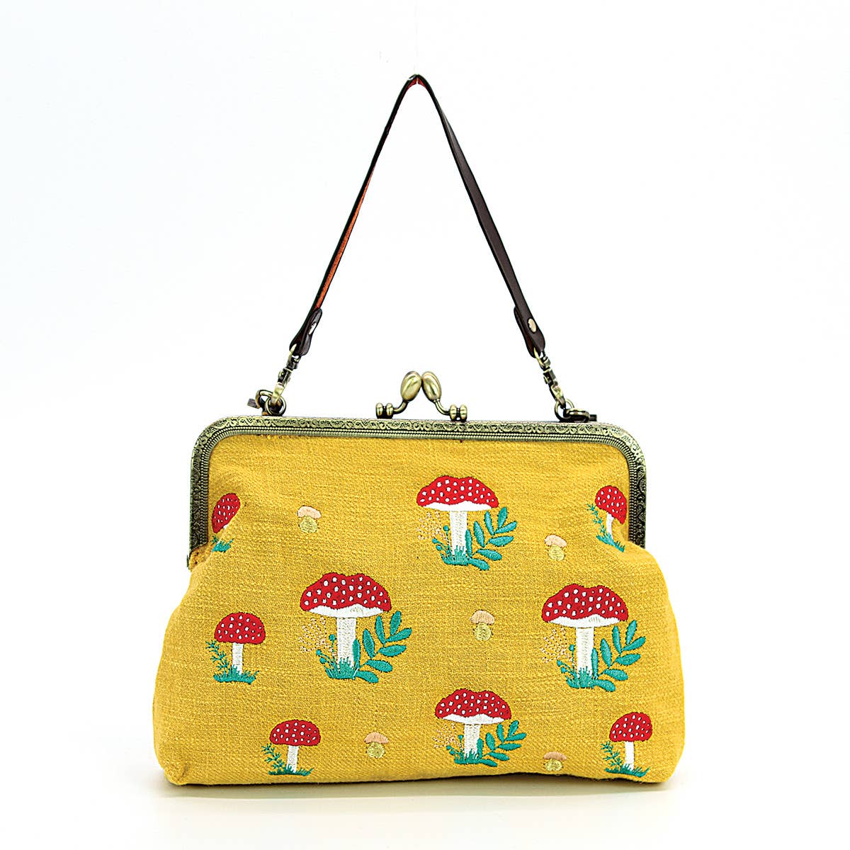 COMECO INC - Mushrooms Kisslock Bag