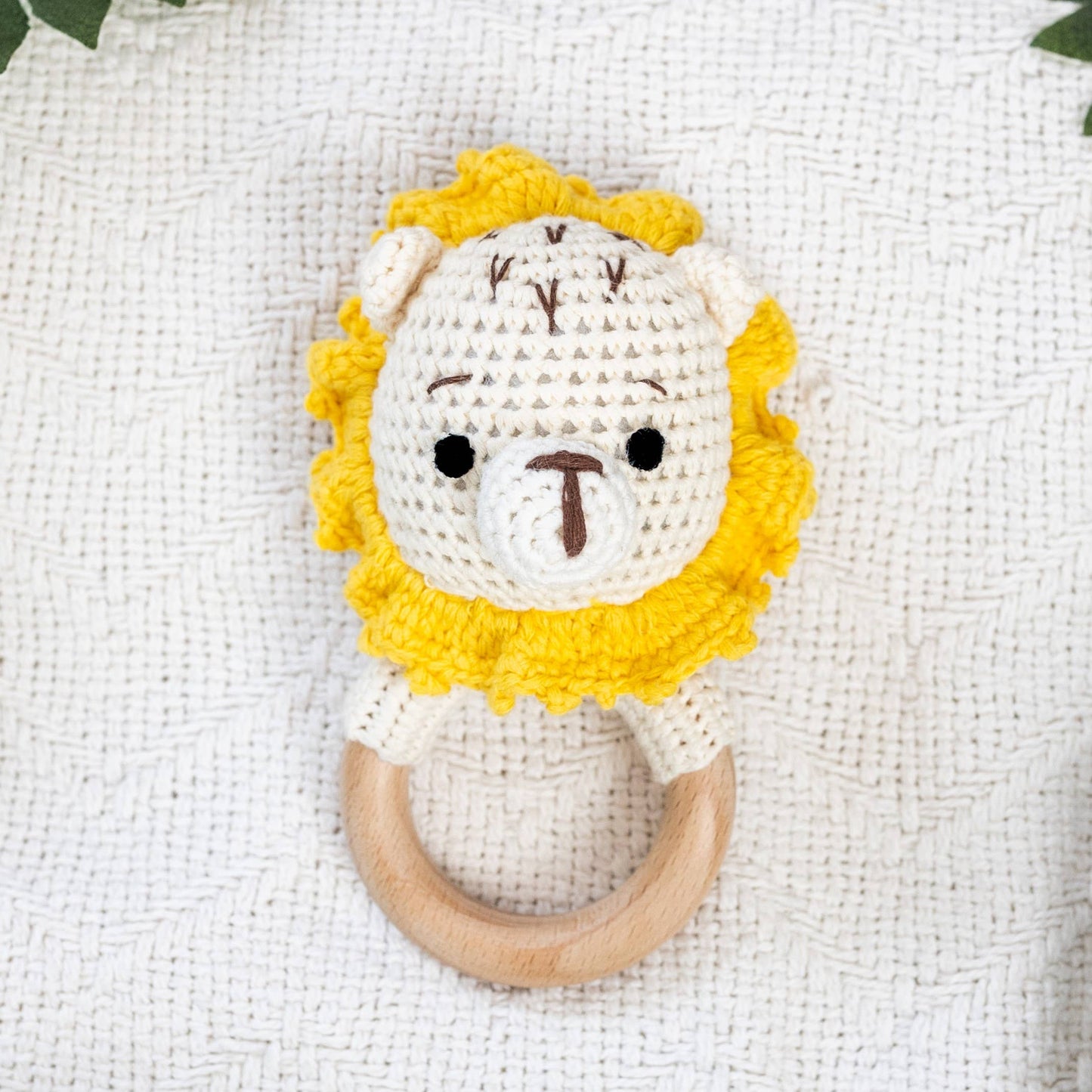 Wonderjoys Baby Co - Animal Hand Crochet Rattles - Safari Collection