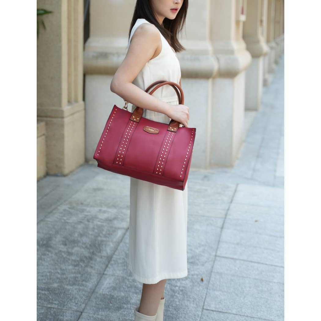 MKF Collection - MKF Davina Tote Handbag and Wallet Vegan Leather Women