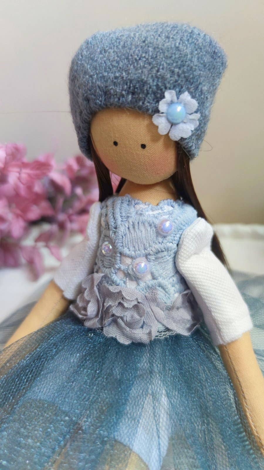 ChernikovaNataliya - Doll Cotton, Handmade Doll, Fabric Doll, Rag Doll,