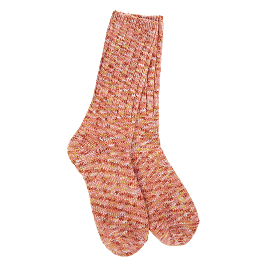 World's Softest® Socks - Ragg Crew Brandy