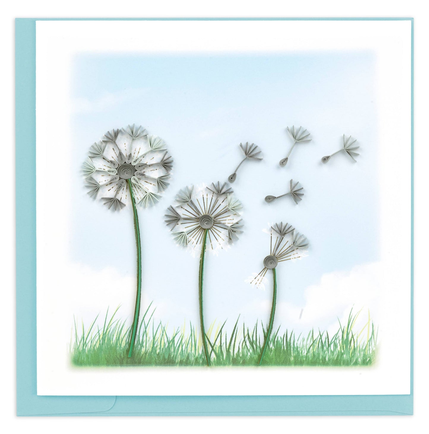 Quilling Card - Dandelions