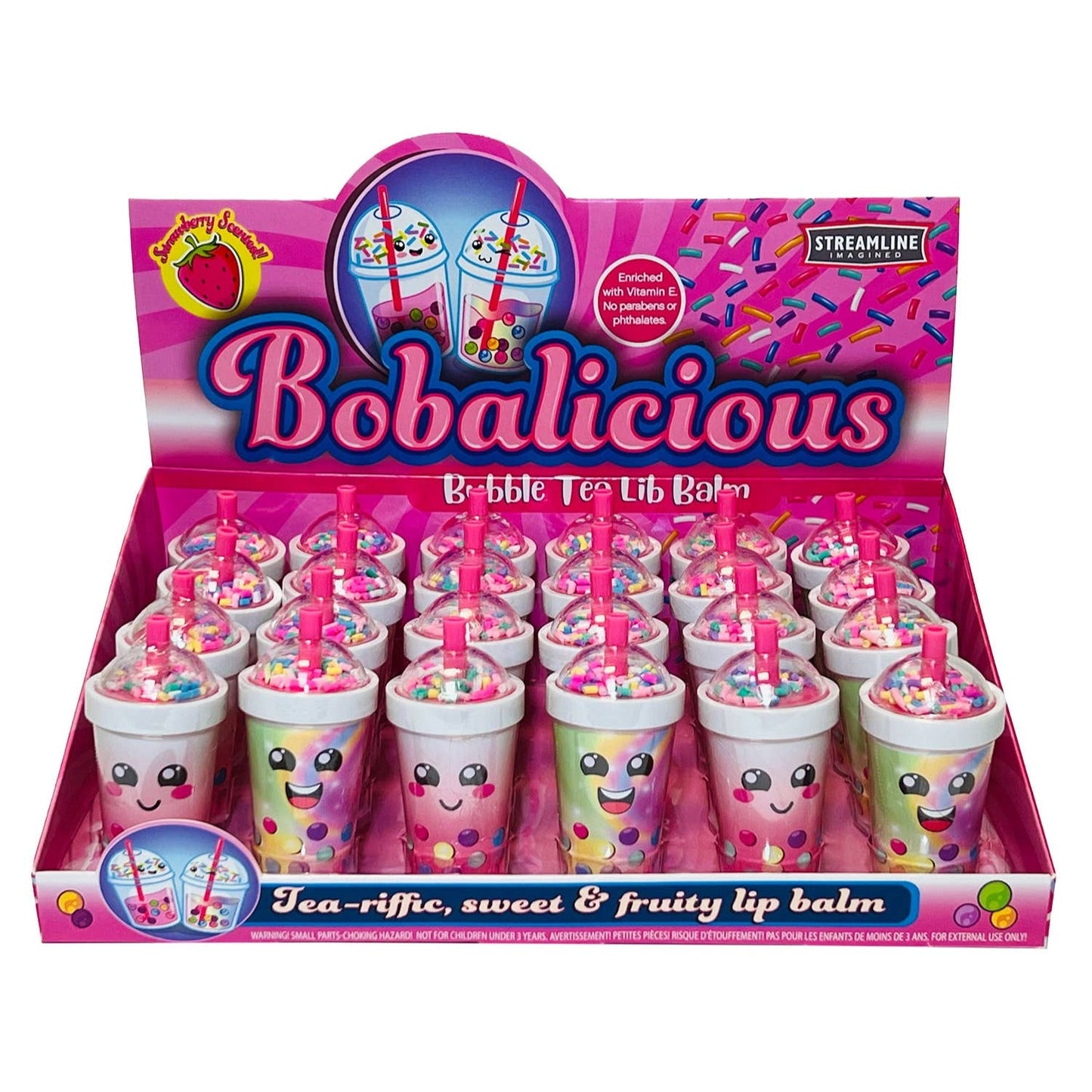 Streamline - Bubble Tea with Sprinkles Lip Balm
