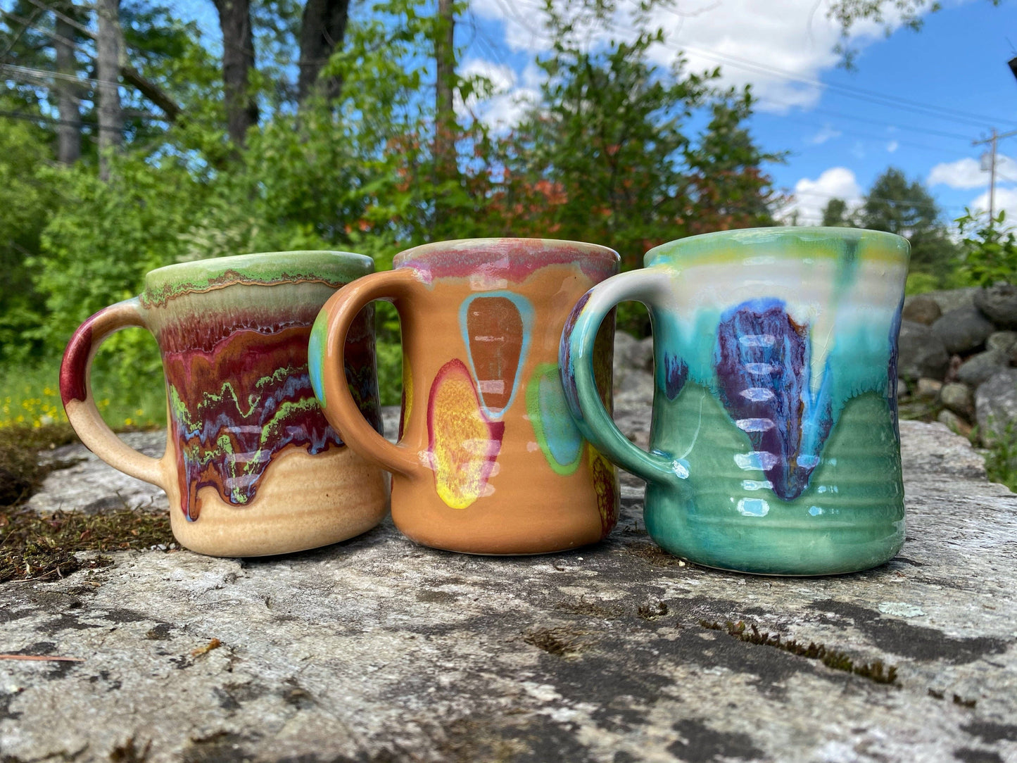 Lasser Ceramics - Teal Mug