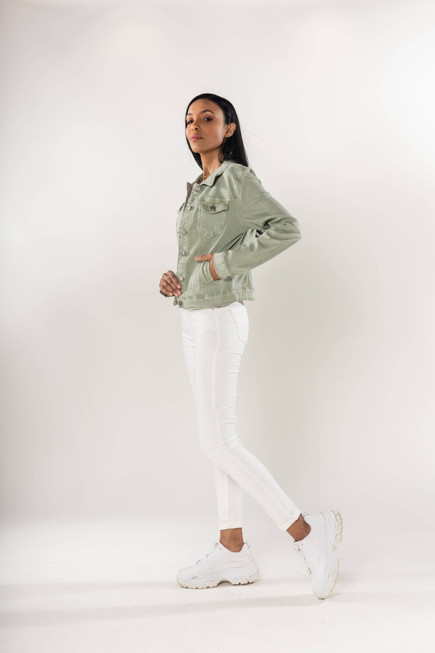 Nina Carter - Stretch fitted jacket Color J212A