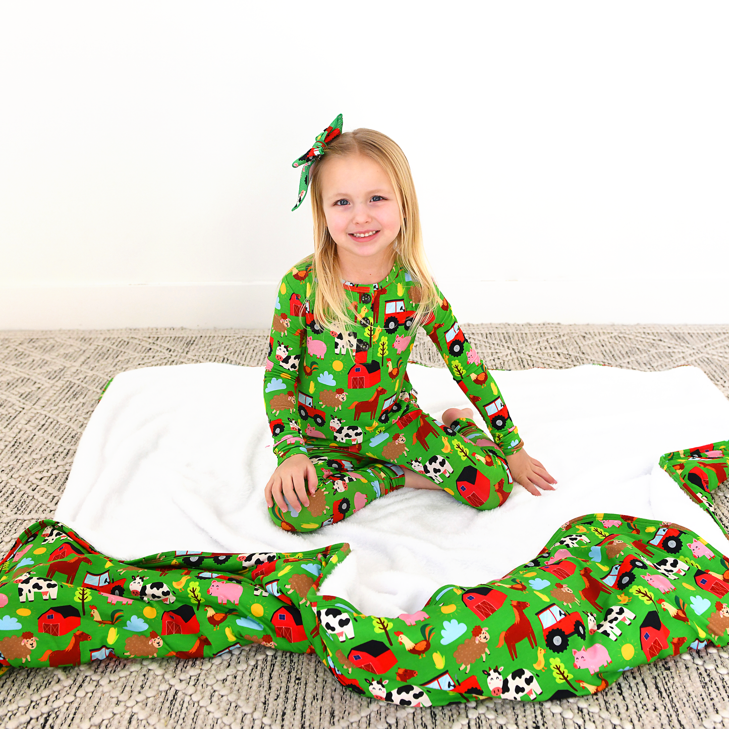 Gigi and Max - Tanner Two Piece Bamboo Pajama Kids Clothing Sleepie Toddler
