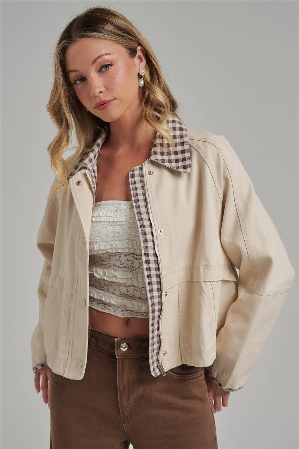 BON - VINTAGE OXFORD CANVAS TWILL FALL JACKET_JLT00253-01