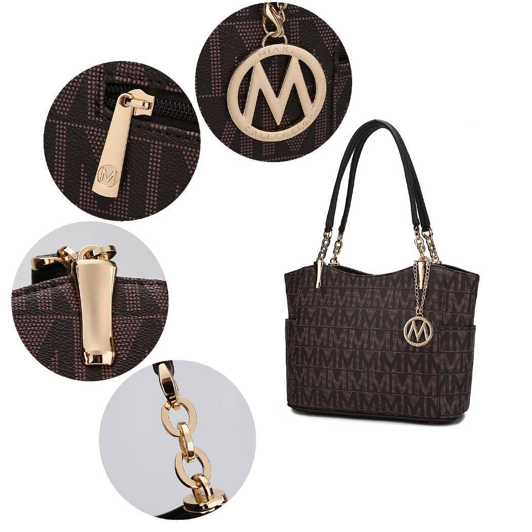 MKF Collection - MKF Braylee M Signature Tote Women's Handbag by Mia K