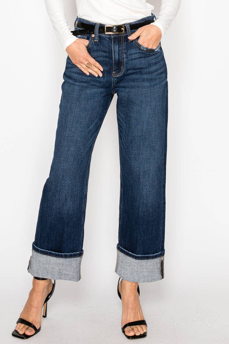 ARTEMIS VINTAGE - INSEAM TRANSFORM HIGH RISE RELAXED STRAIGHT LEG JEANS