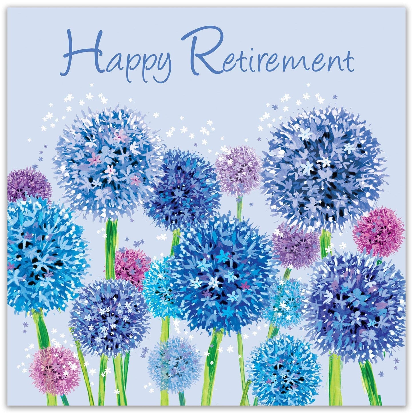 Twizler Ltd - Retirement Card - Allium