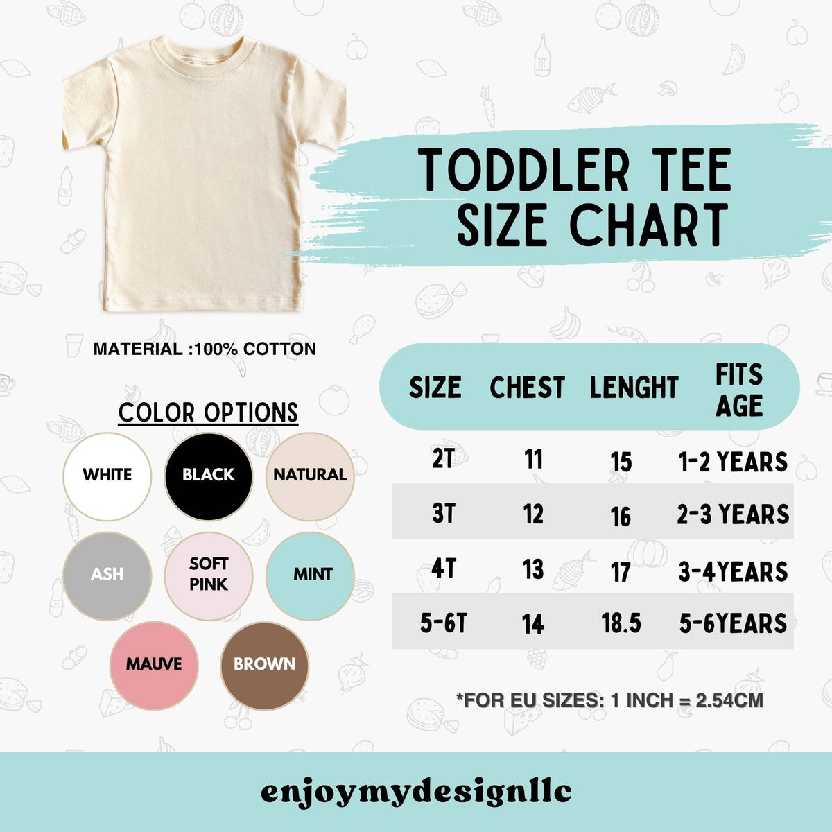 EnjoyMyDesign - Vermont Baby Bodysuit and T-Shirt