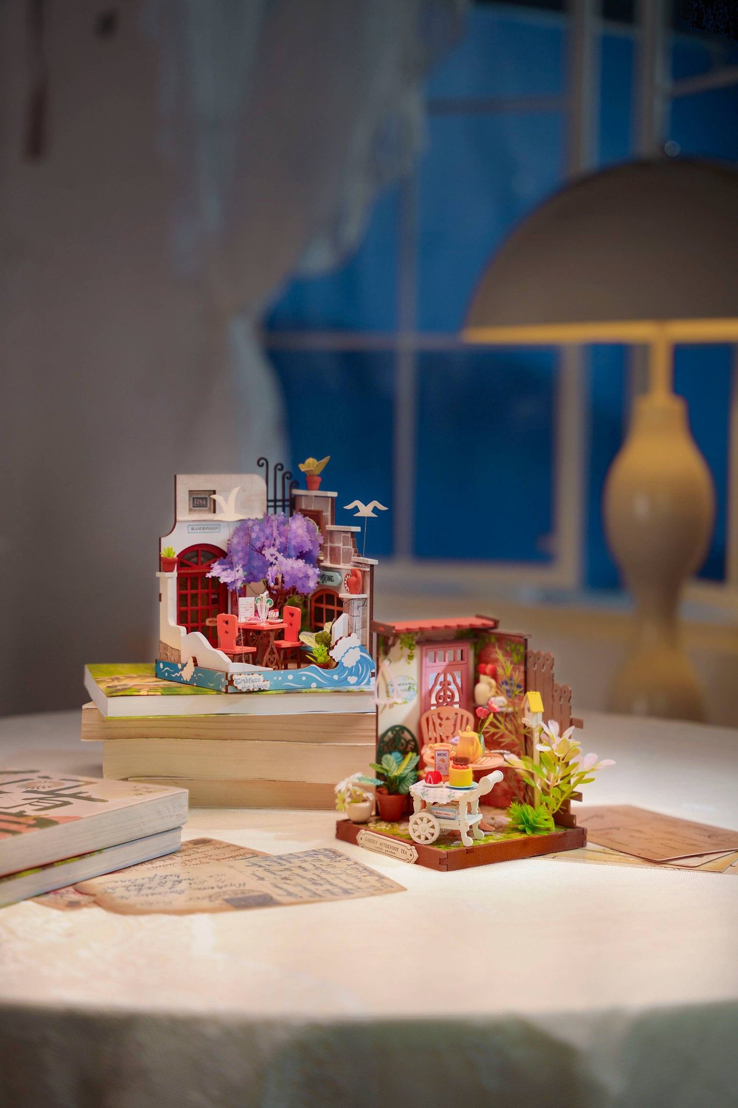 Hands Craft - DIY Miniature House Kit: Fancy Tea Yard