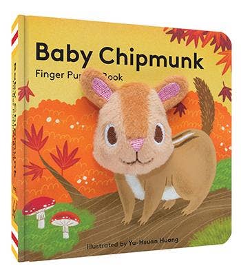 Chronicle Books - Baby Chipmunk: Finger Puppet Book